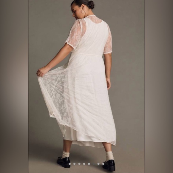Anthropologie Lace Maxi Dress - Size XL - Picture 3 of 11